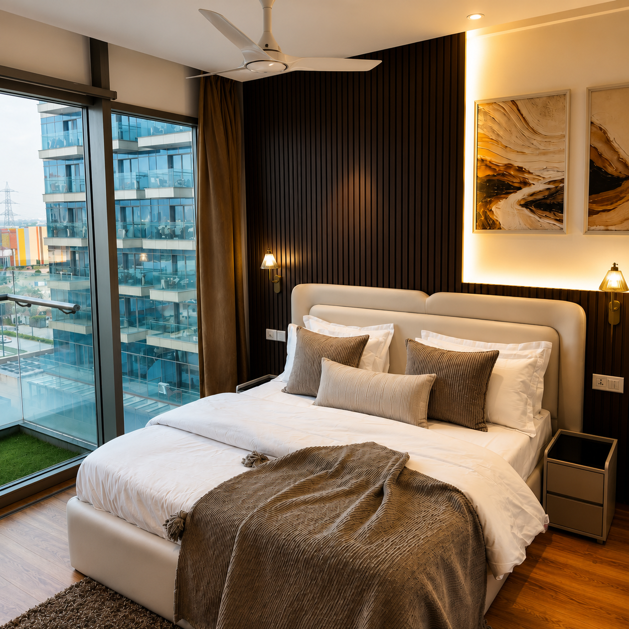 Fully furnished serviced apartment in Gurugram